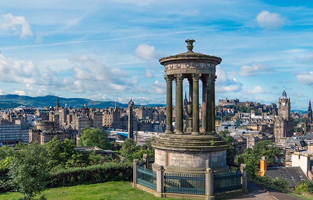 Calton Hill, Edinburgh - Scotland, Europe, Lothian, Scotland